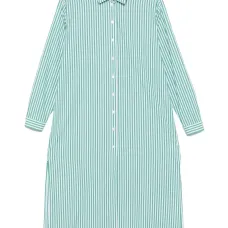 Платье-рубашка в полоску