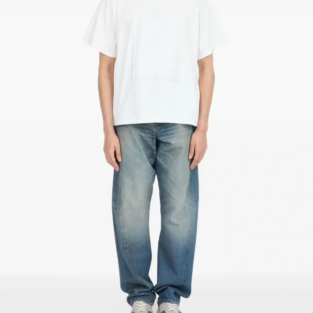 футболка со вставкой