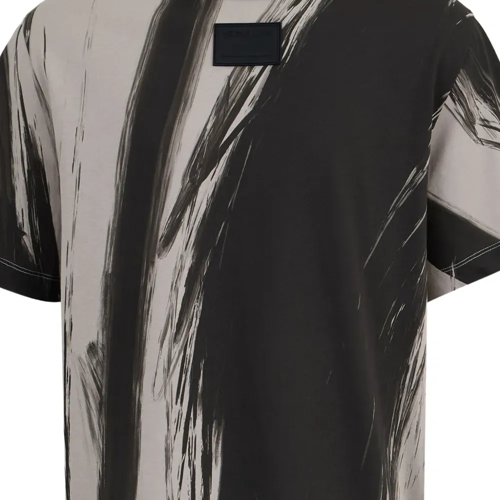 футболка с принтом Feather