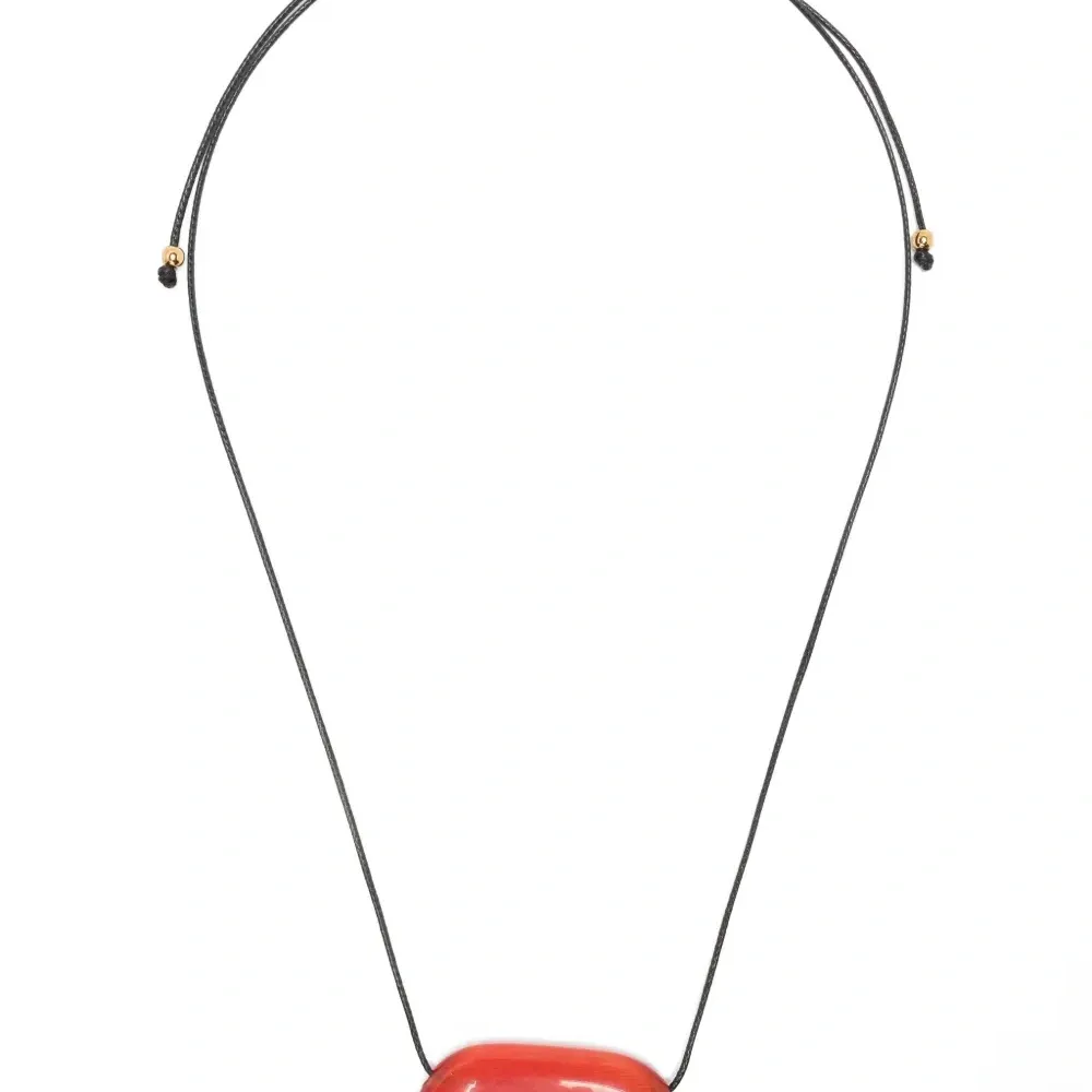 Ожерелье HM JULIA с красными стеклянными бусинами