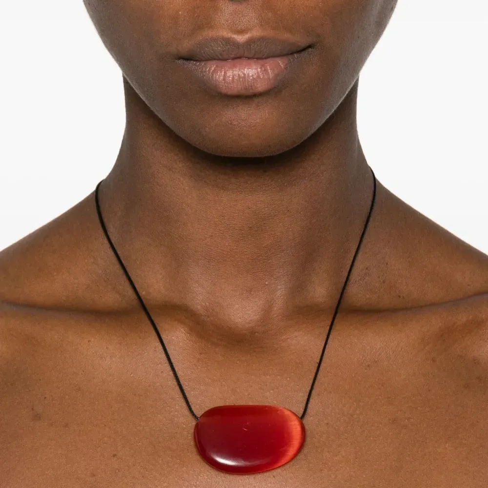 Ожерелье HM JULIA с красными стеклянными бусинами