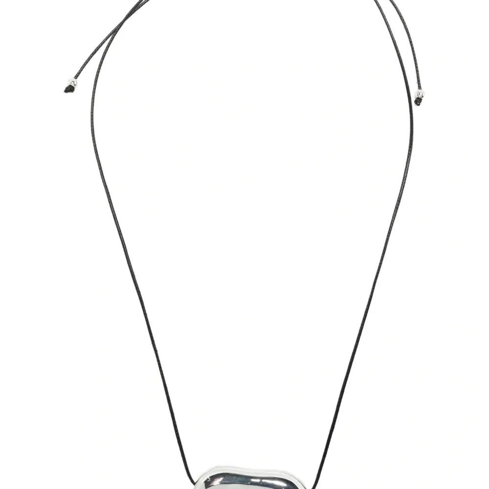 Серебряное металлическое ожерелье с бусинами HM Julia