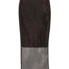 Юбка миди с кристаллами