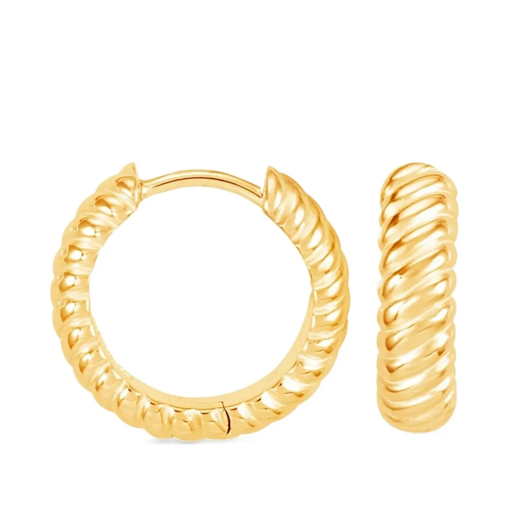 серьги-хагги Twist