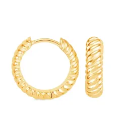 серьги-хагги Twist