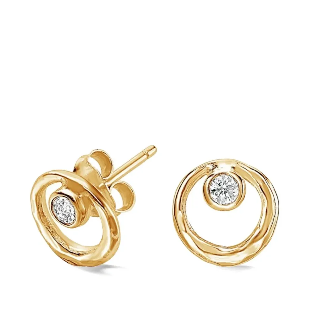 Серьги Circle Dewdrop