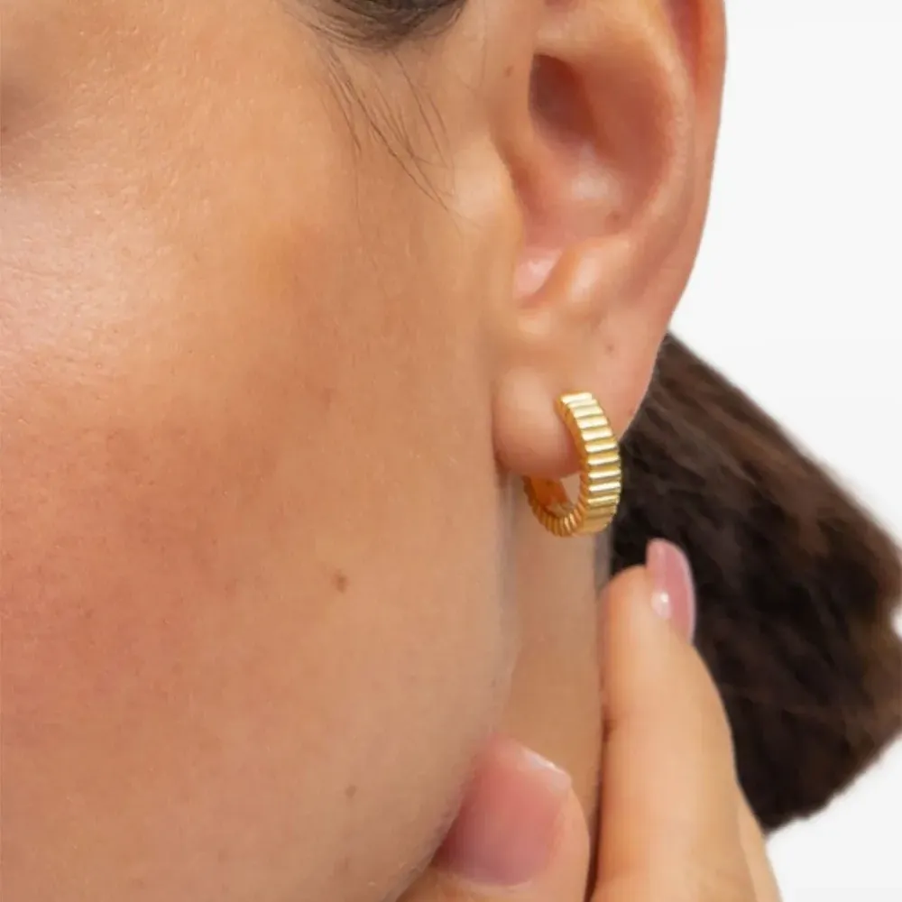 серьги Humbug среднего размера