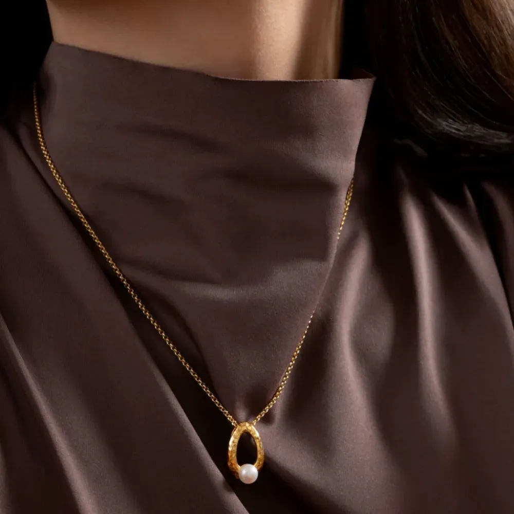 колье Waterfall Pearl Droplet колье Waterfall Pearl Droplet