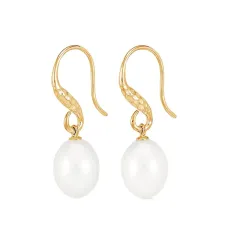 серьги с жемчугом