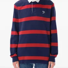 рубашка поло в полоску