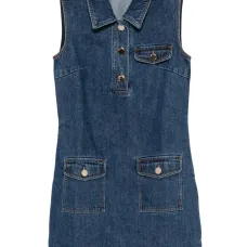 джинсовое платье