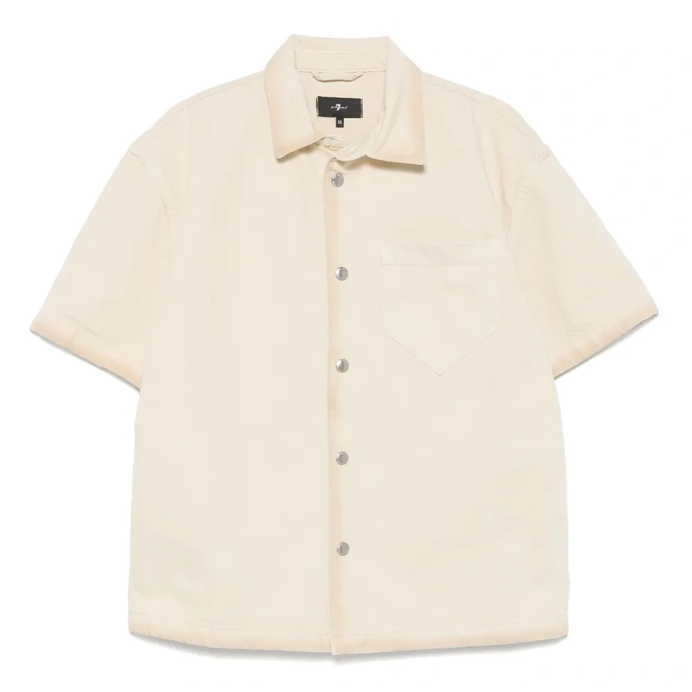 рубашка с нагрудным карманом