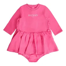 Платье с логотипом