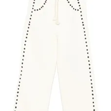 Спортивные брюки с узором в горох