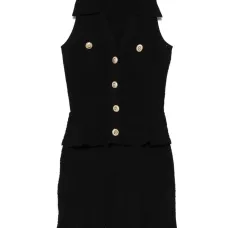 платье ажурной вязки