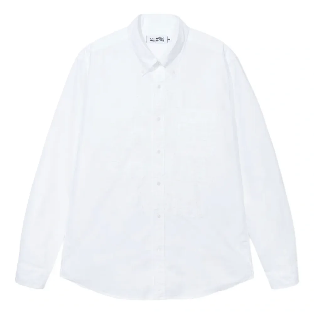 Рубашка с вышитым логотипом