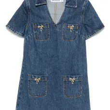 джинсовое платье мини