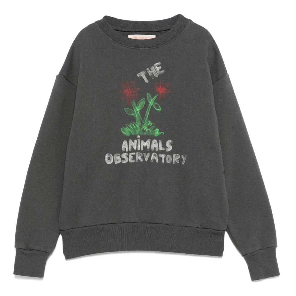 Толстовка с цветочным принтом