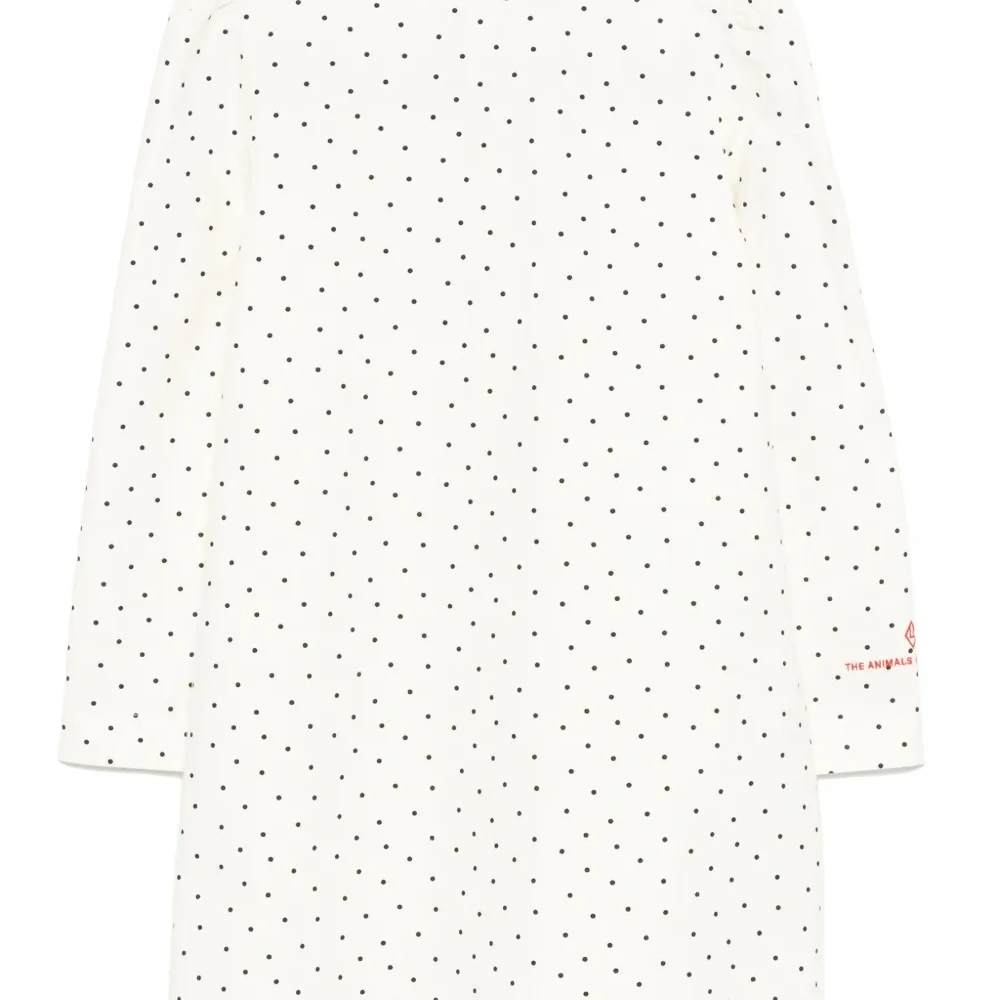 Платье миди Dugong в горох