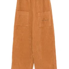 Вельветовые брюки широкого кроя Вельветовые брюки широкого кроя