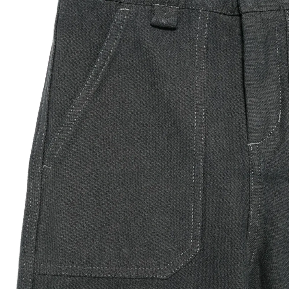 Брюки прямого кроя с логотипом