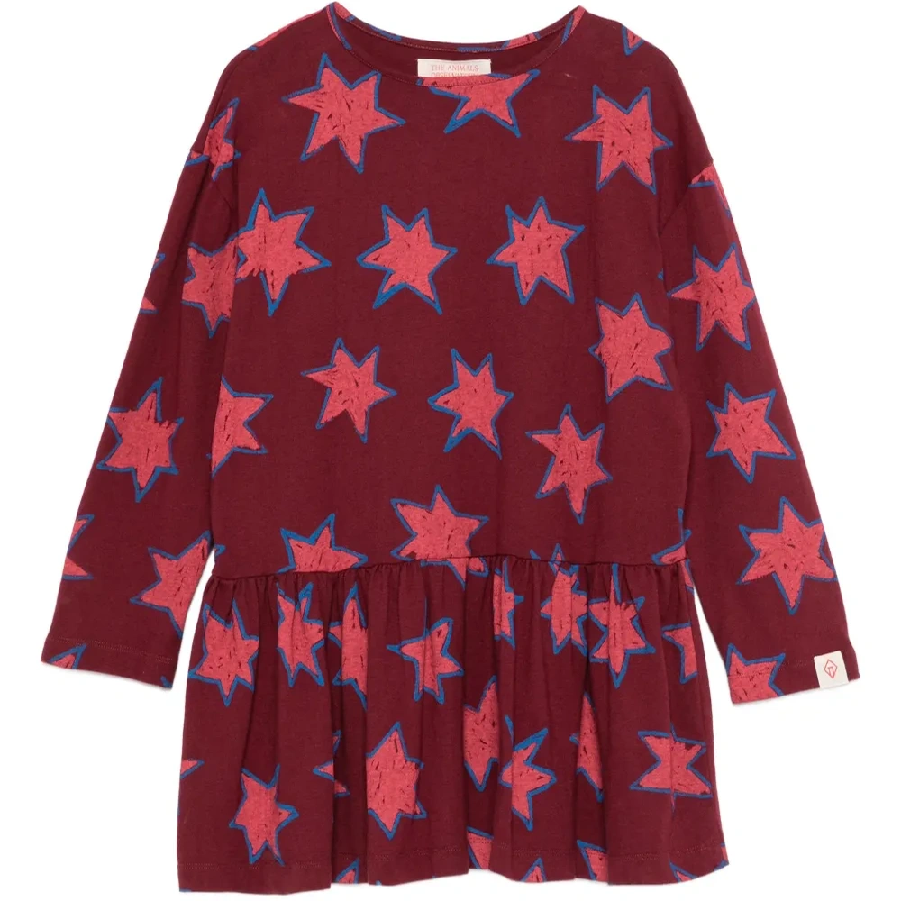 Платье с принтом