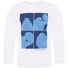 Футболка с длинными рукавами и графичным принтом