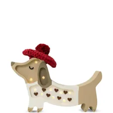 Настольная лампа с узором