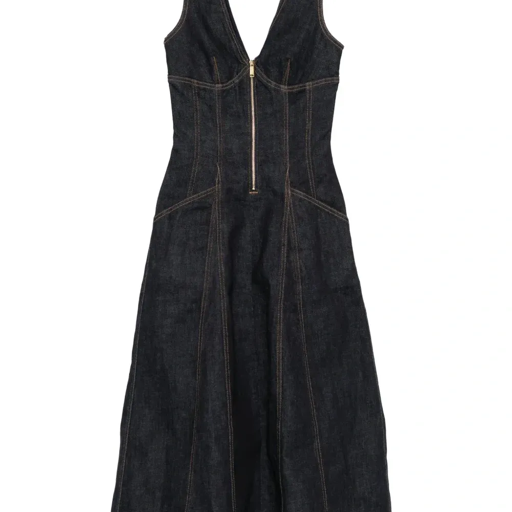 джинсовое платье