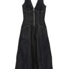 джинсовое платье