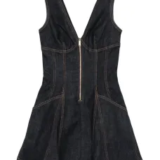 джинсовое платье мини