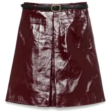 кожаная юбка