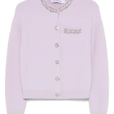 кардиган с кристаллами