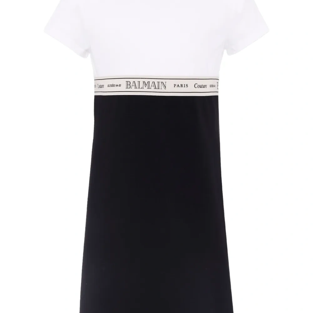 Платье в стиле колор-блок