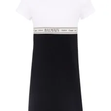 Платье в стиле колор-блок