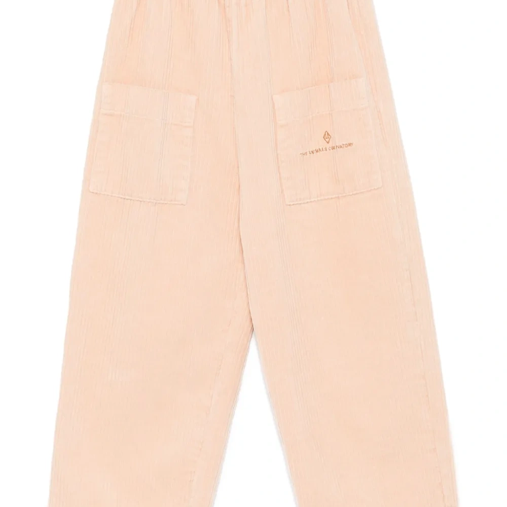 Брюки с накладными карманами