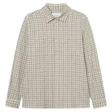 Клетчатая рубашка с нагрудным карманом Клетчатая рубашка с нагрудным карманом