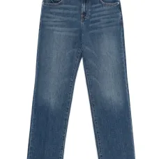 джинсы из вареного денима