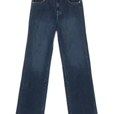 джинсы из вареного денима