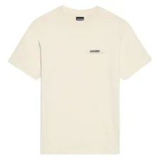 футболка с нашивкой-логотипом