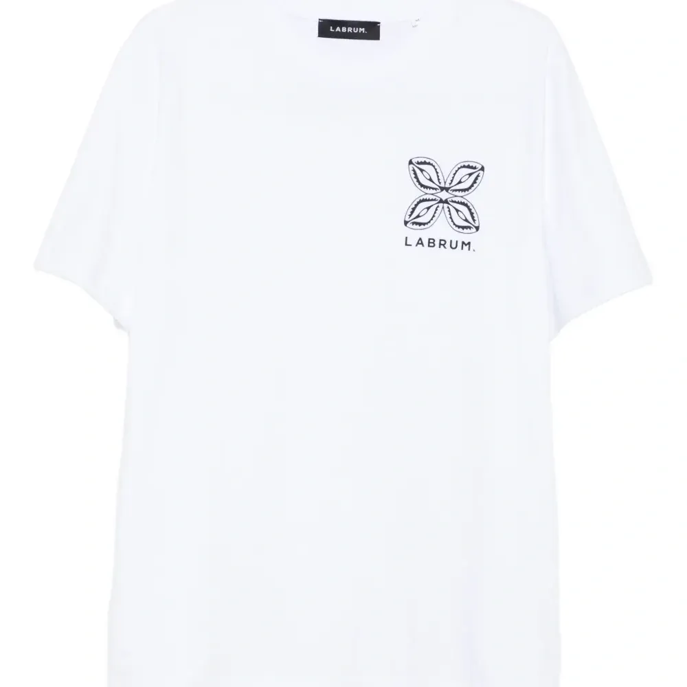 Футболка с принтом ракушки каури