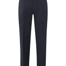 брюки строгого кроя со складками