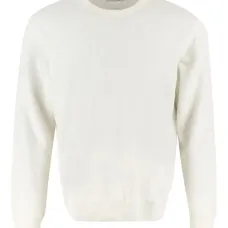 кашемировый свитер с круглым вырезом