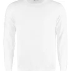 джемпер с круглым вырезом