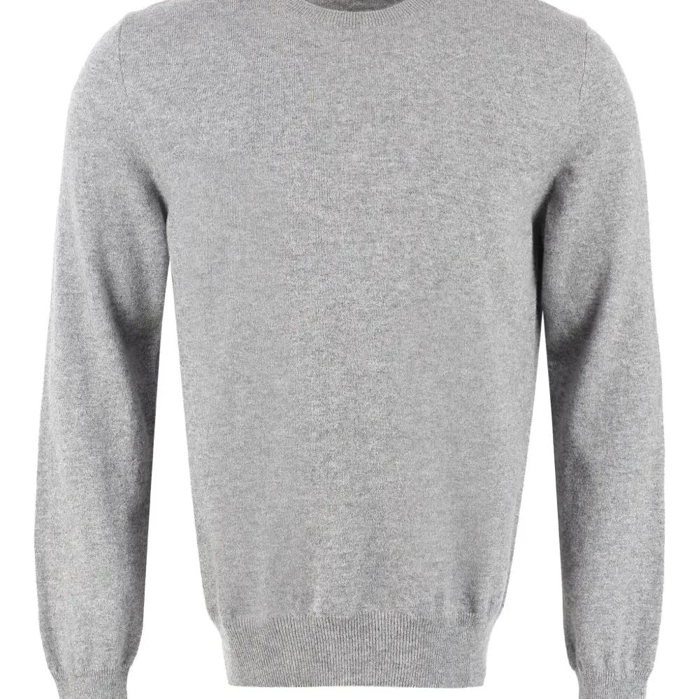 кашемировый свитер с круглым вырезом