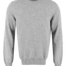 кашемировый свитер с круглым вырезом