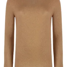 свитер с круглым вырезом