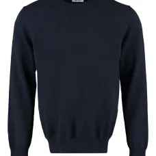 кашемировый джемпер с круглым вырезом