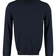 шерстяной свитер с высоким воротником