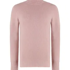 кашемировый джемпер с высоким воротником